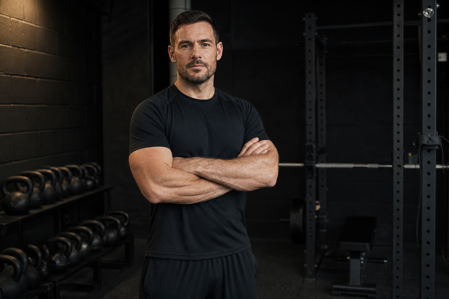 Head coach Sam Reid standing in the Anvil Performance studio